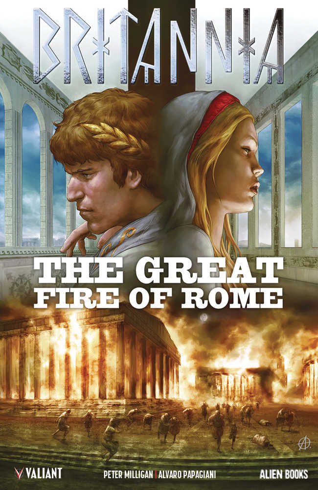 Britannia Great Fire Of Rome One Shot Cover A Alessio