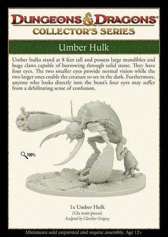 Dungeons & Dragons Collector's Series Umber Hulk (Limited Edition)