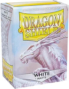 100ct Matte Sleeves - Standard Size - White