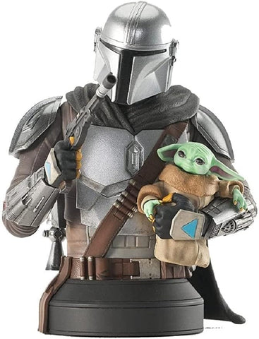 Star Wars The Mandalorian and Grogu Bust