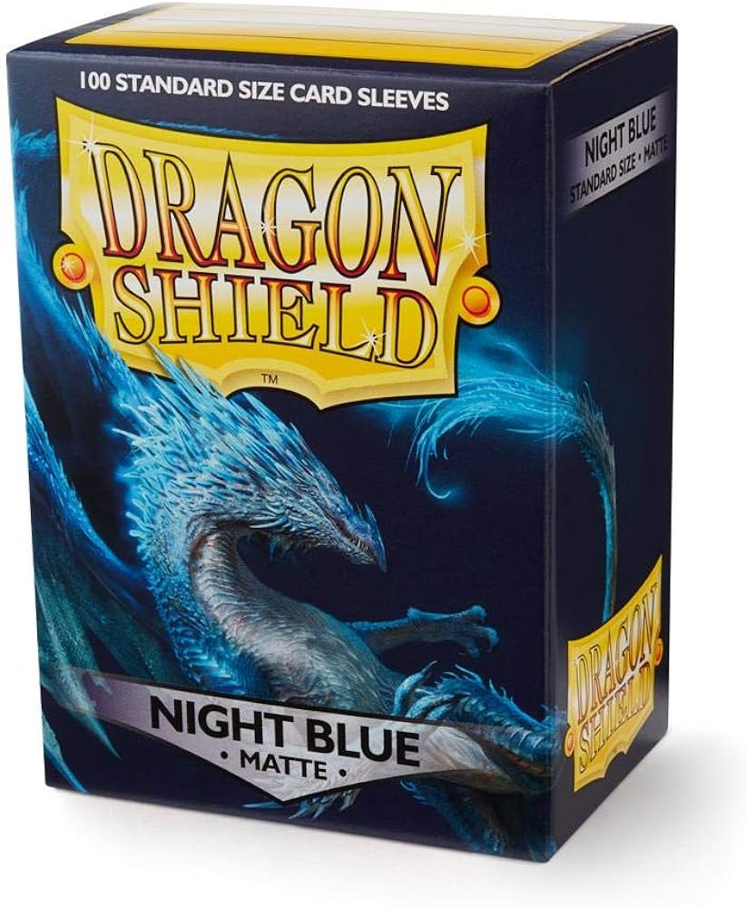 100ct Matte Sleeves - Standard Size - Night Blue