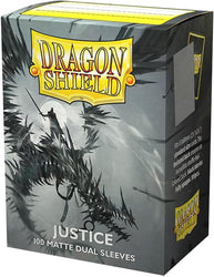 100ct Dual Matte Sleeves - Standard Size - Justice