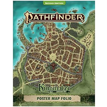 Pathfinder Kingmaker Poster Map Folio