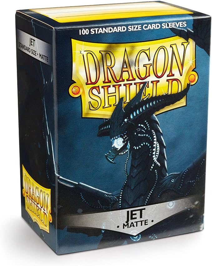 100ct Matte Sleeves - Standard Size - Jet