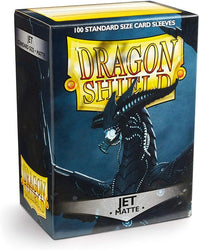 100ct Matte Sleeves - Standard Size - Jet