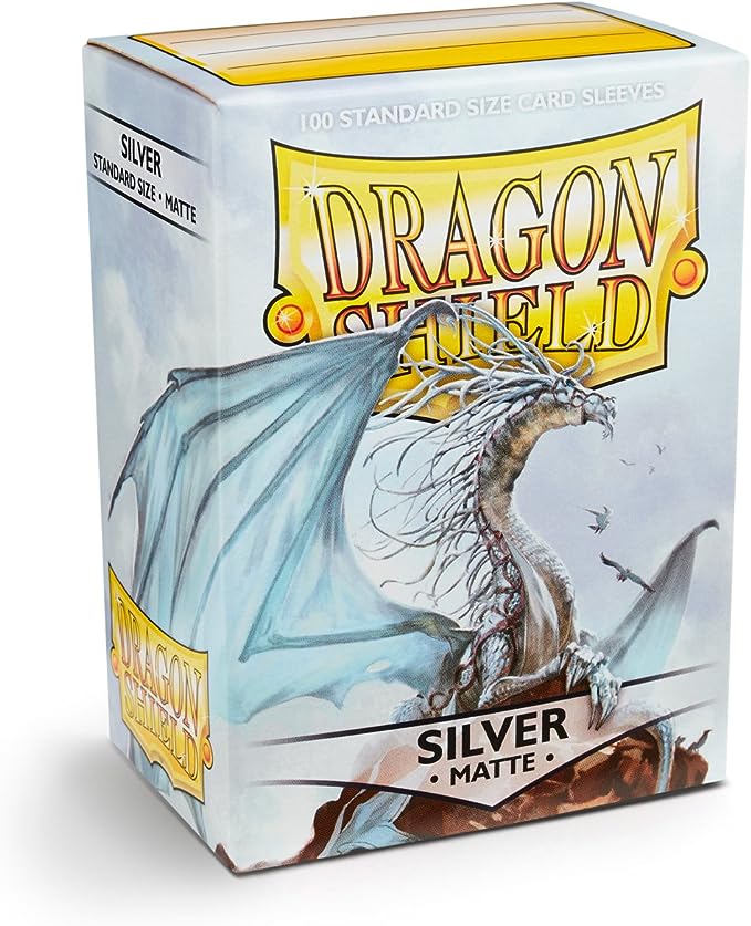 100ct Matte Sleeves - Standard Size - Silver