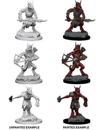 D&D NMM W01 Kobolds (3) unpainted miniature