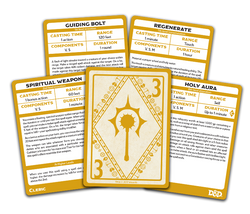 Dungeons & Dragons Spellbook Cards: Cleric
