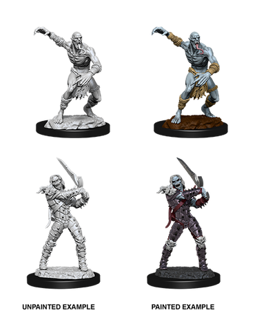 D&D NMM W11 Wight & Ghast unpainted miniatures