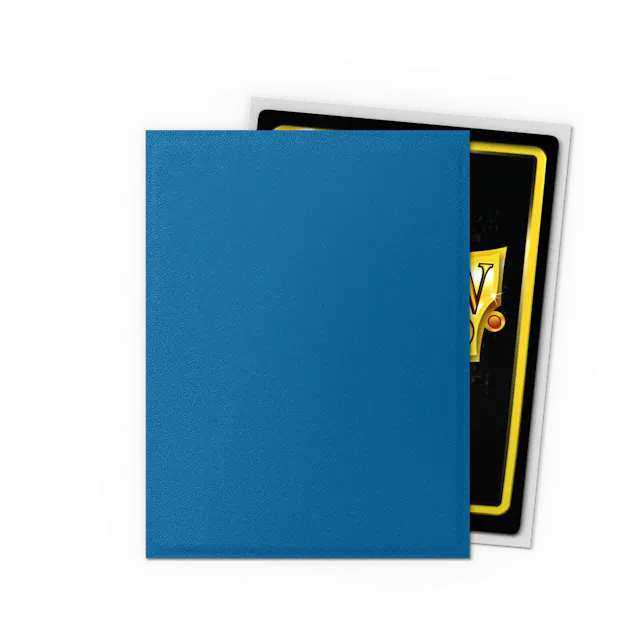 100ct 25th Anniversary Special Edition Dual Matte Sleeves - Standard Size - Blue Silver