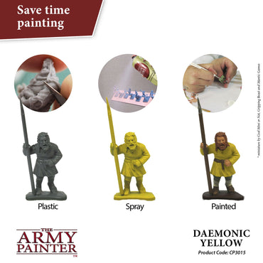The Army Painter - Colour Spray Primer: Daemonic Yellow, 402g