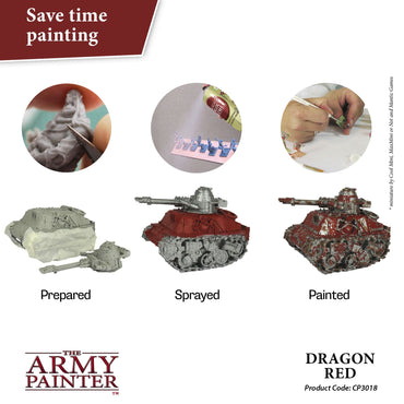 The Army Painter - Colour Spray Primer: Dragon Red, 402g
