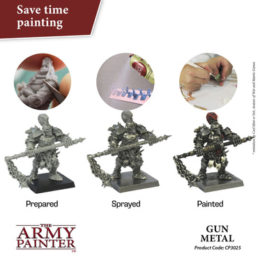 The Army Painter - Colour Spray Primer: Gun Metal, 402g