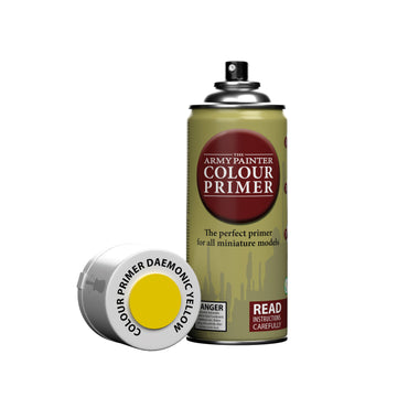 The Army Painter - Colour Spray Primer: Daemonic Yellow, 402g