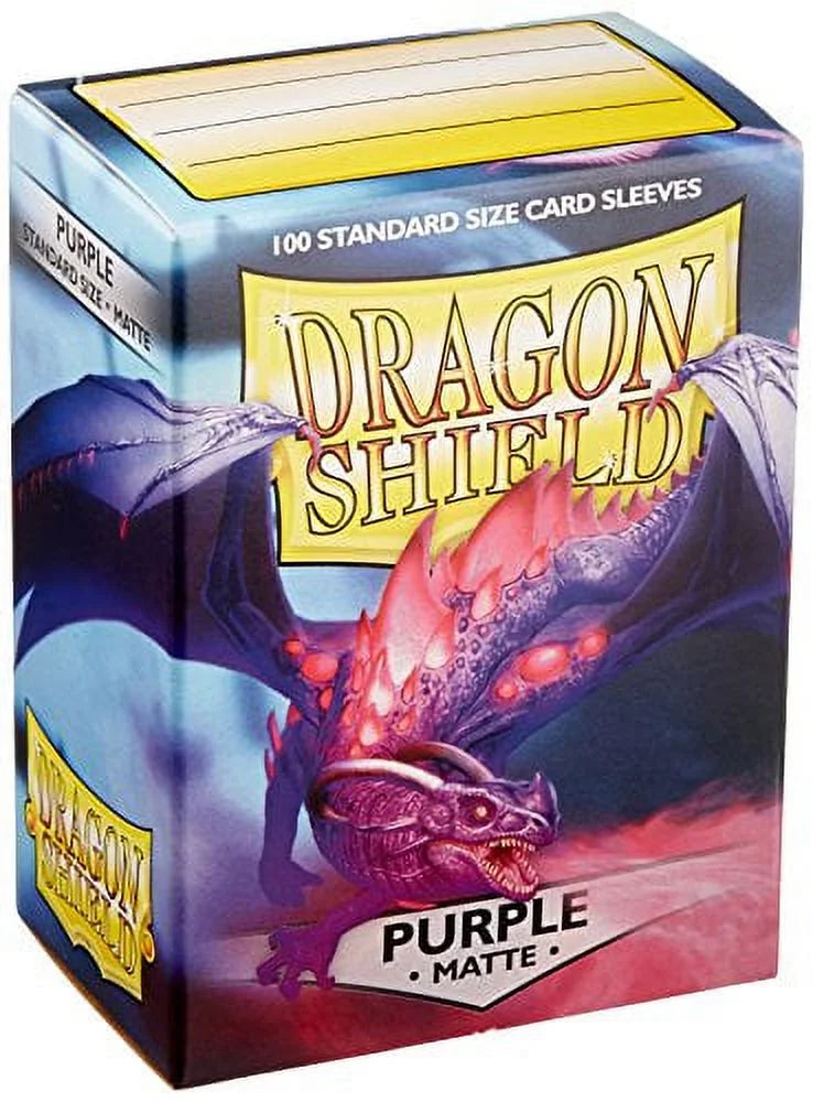 100ct Matte Sleeves - Standard Size - Purple