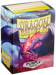 100ct Matte Sleeves - Standard Size - Purple