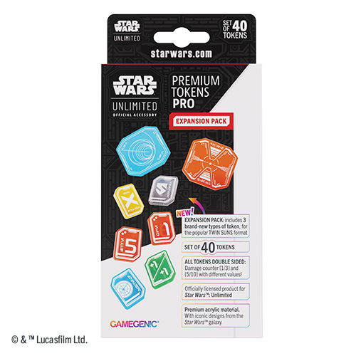 Star Wars: Unlimited Premium Tokens Pro Expansion Pack