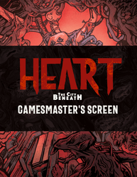 Heart RPG: The City Beneath - GM Screen