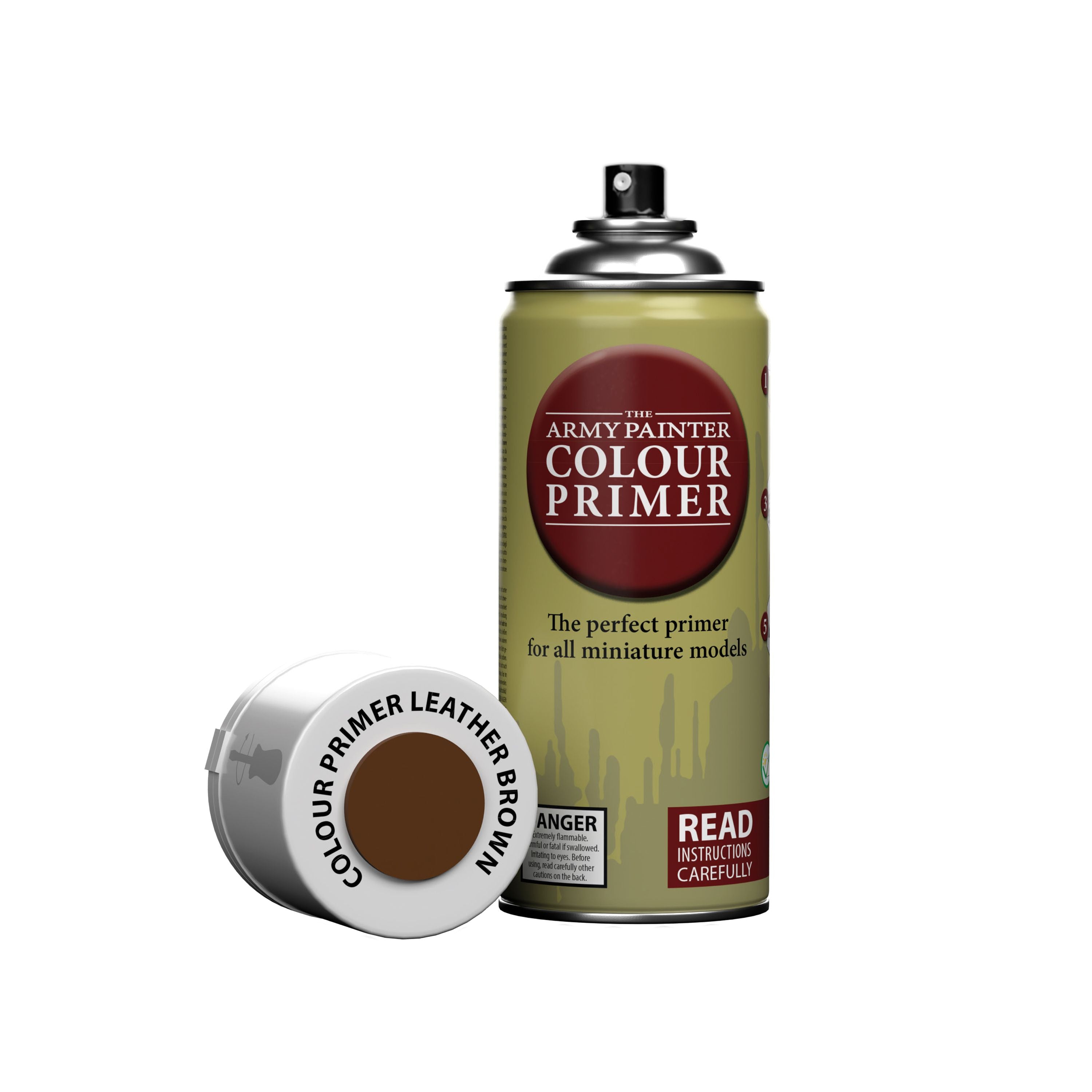 The Army Painter - Colour Spray Primer: Leather Brown, 402g