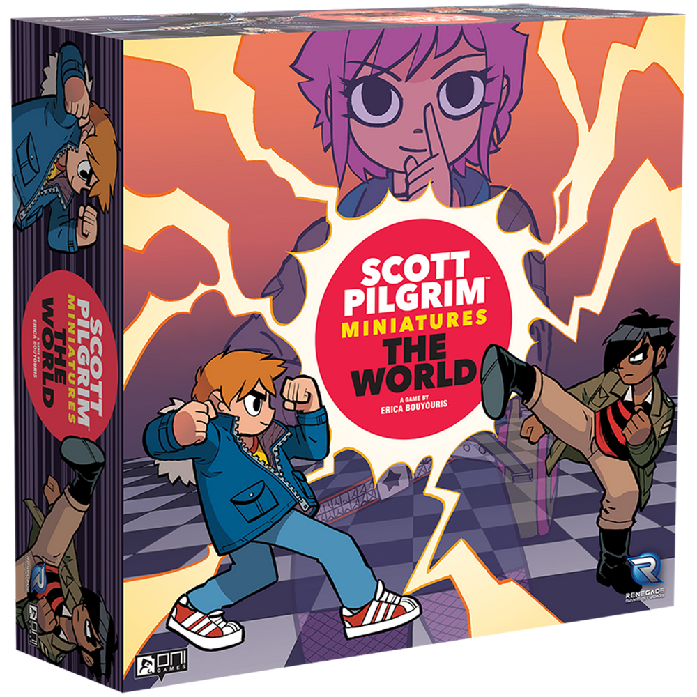 Scott Pilgrim Miniatures the World Core Game (Painted)