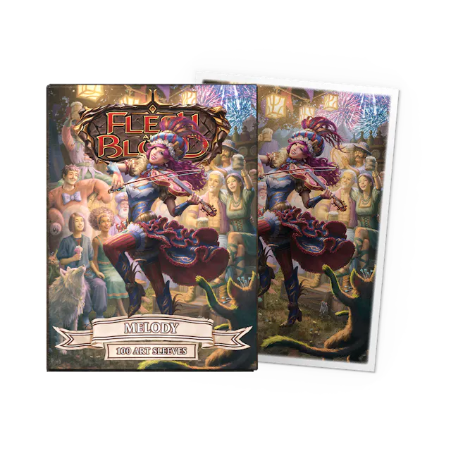 100ct Matte Sleeves - Standard Size - Art: Melody