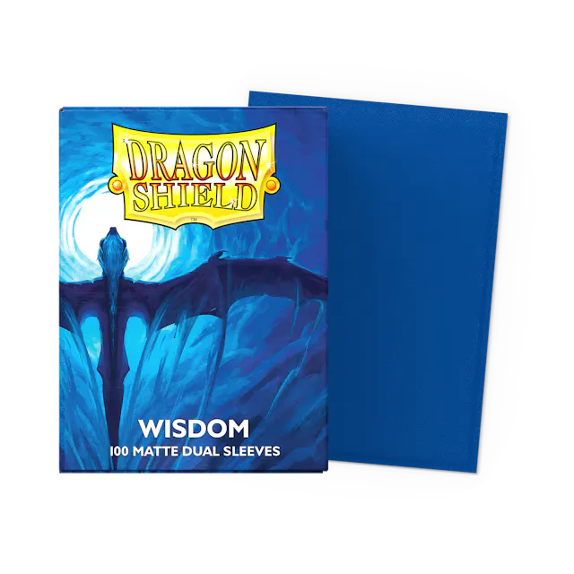 100ct Dual Matte Sleeves - Standard Size - Wisdom
