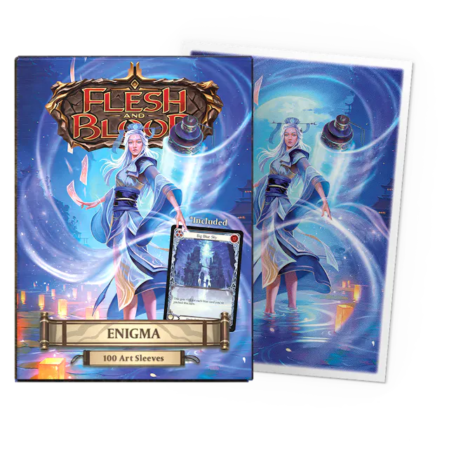 100ct Matte Sleeves - Standard Size - Art: Enigma