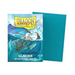 100ct Dual Matte Sleeves - Standard Size - Glacier