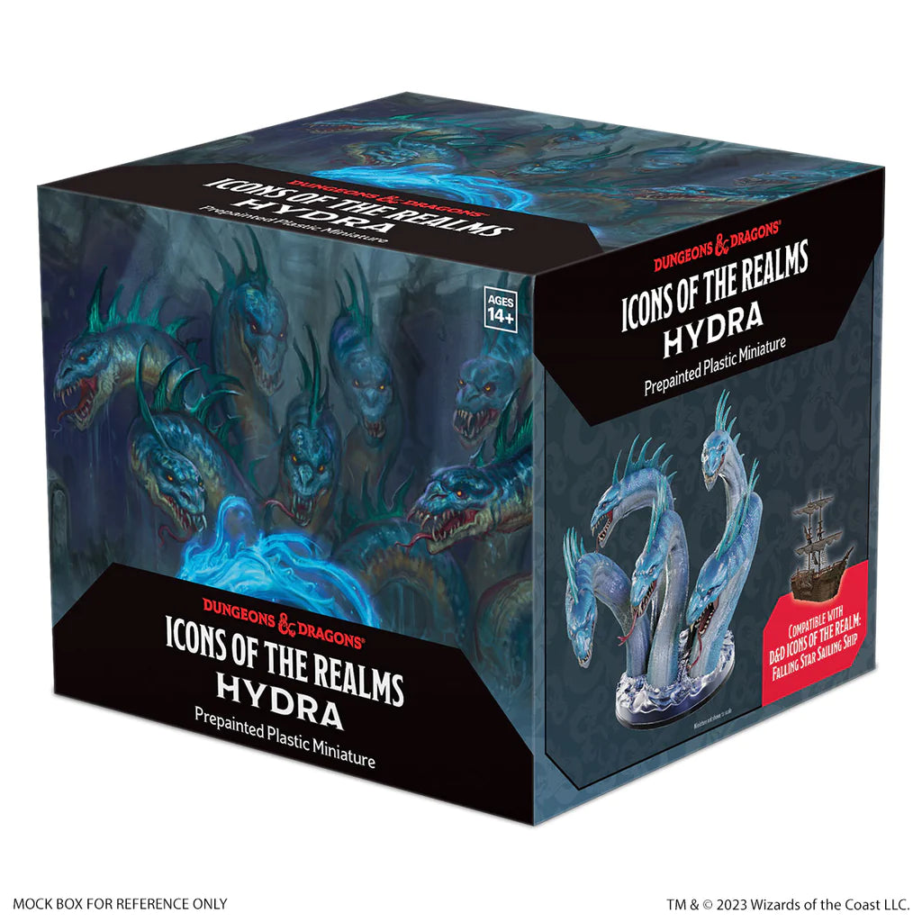 Dungeons & Dragons Icons of the Realms: Hydra Pre-painted
