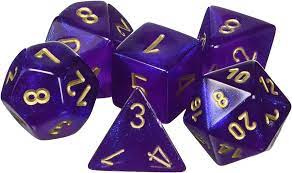 Borealis Royal Purple/Gold 7 Die Set