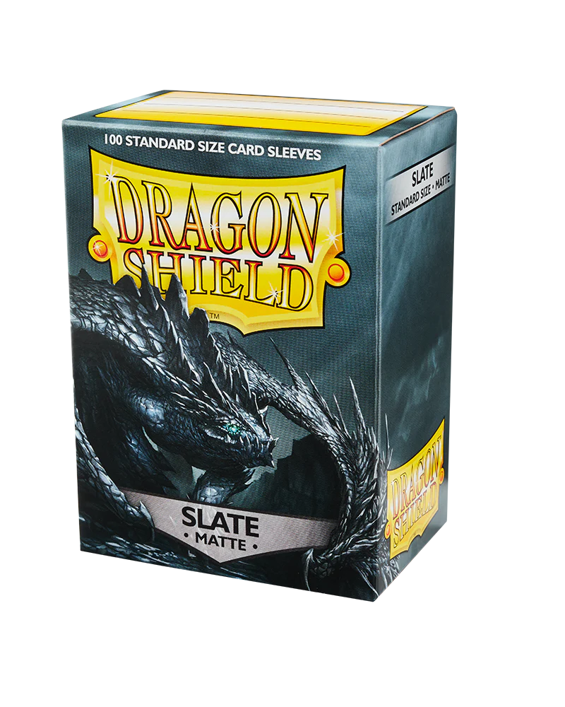 100ct Matte Sleeves - Standard Size - Slate