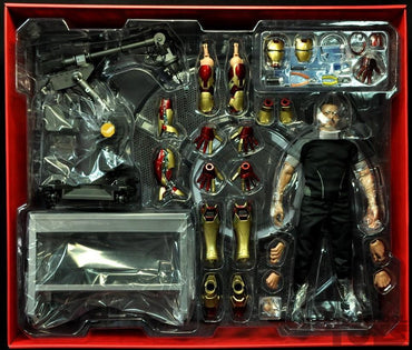 Hot Toys Iron Man 3 Tony Stark Mark XLII Autonomous Prehensile propulsion Suit Test Version