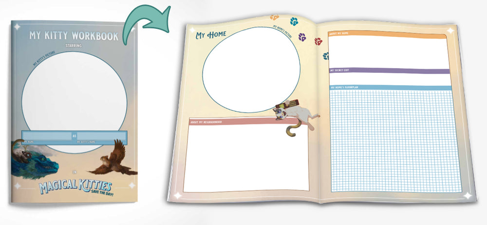 Magical Kitties Save the Day RPG: Series Workbook Pack