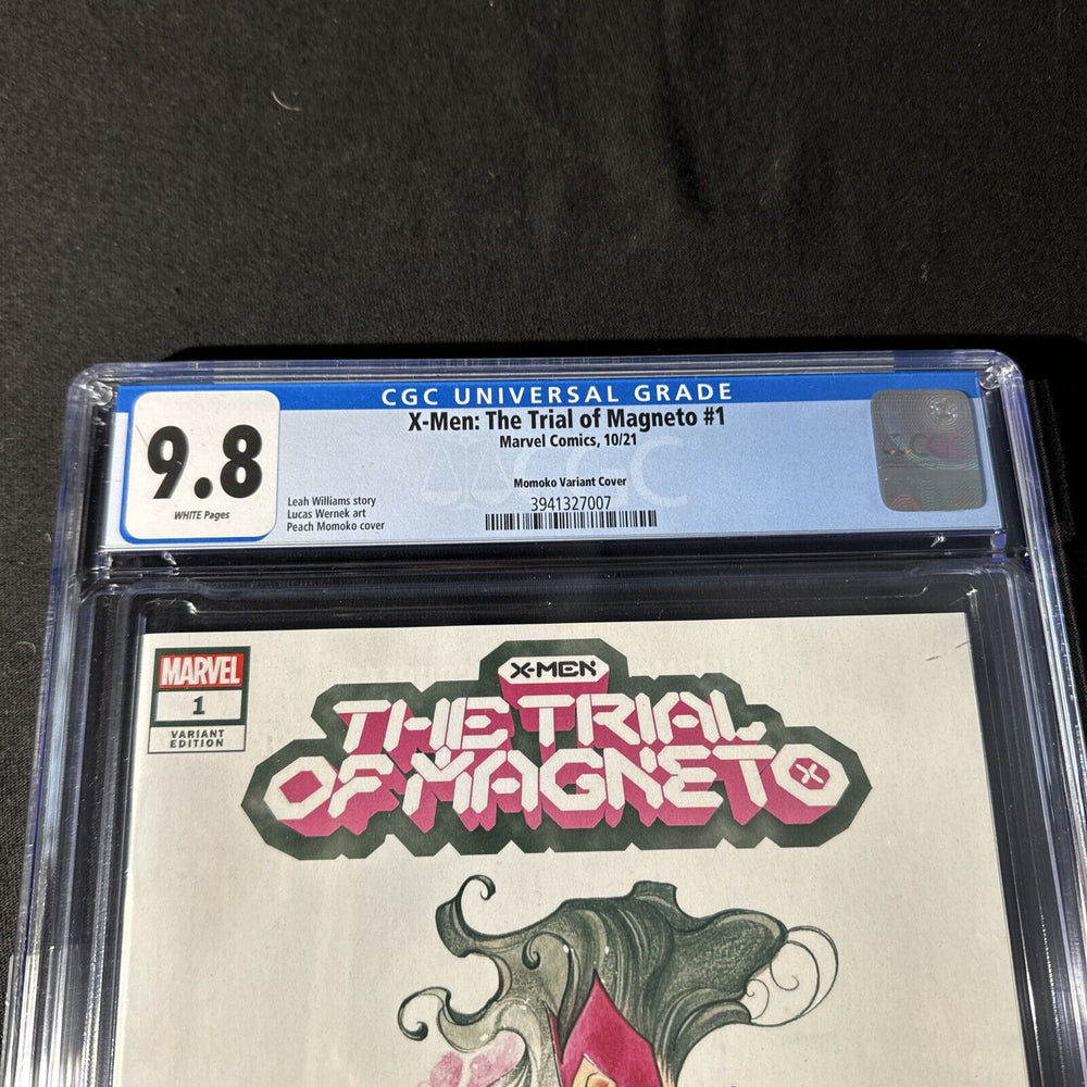 Marvel X-Men: The Trial of Magneto #1 2021 Peach Momoko Variant CGC 9.8