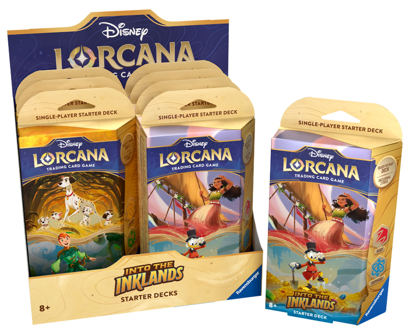 lorcana ruby sapphire starter deck Into the Inklands Starter Deck (Ruby & Sapphire)