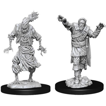 Dungeons & Dragons Nolzur's Marvelous Unpainted Minis: W14 Scarecrow & Stone Cursed