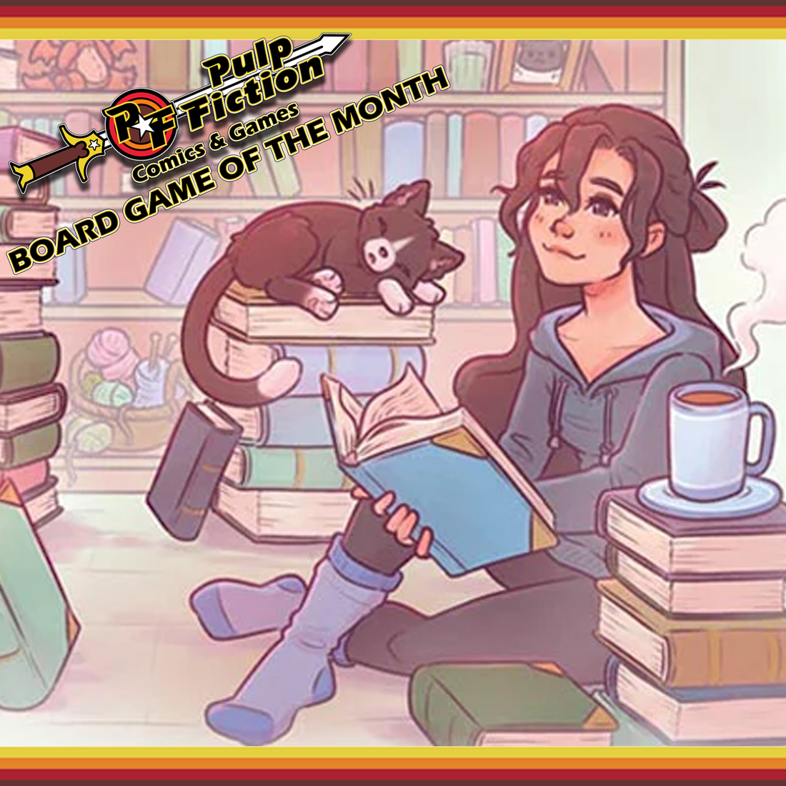 A Place for All My Books| PF Board Game: January 2025