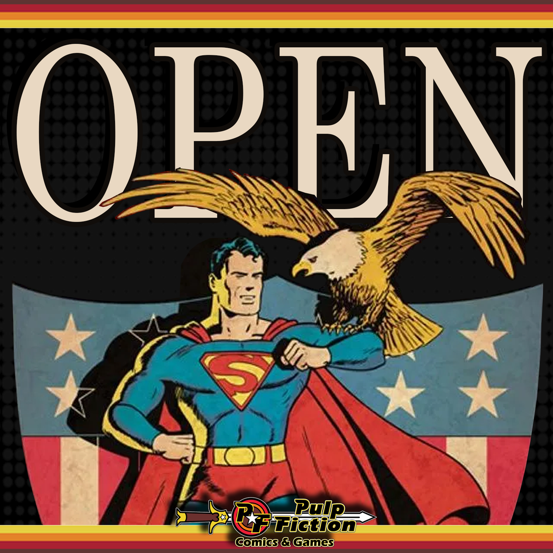 WE ARE OPEN
