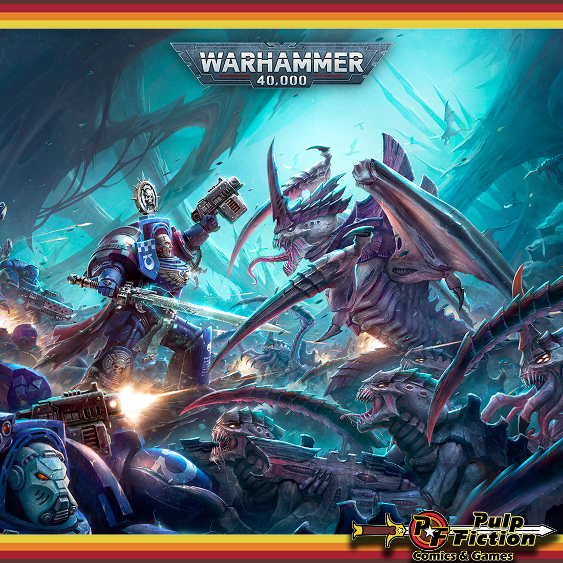 In the grim darkness of the far future, there is only war.