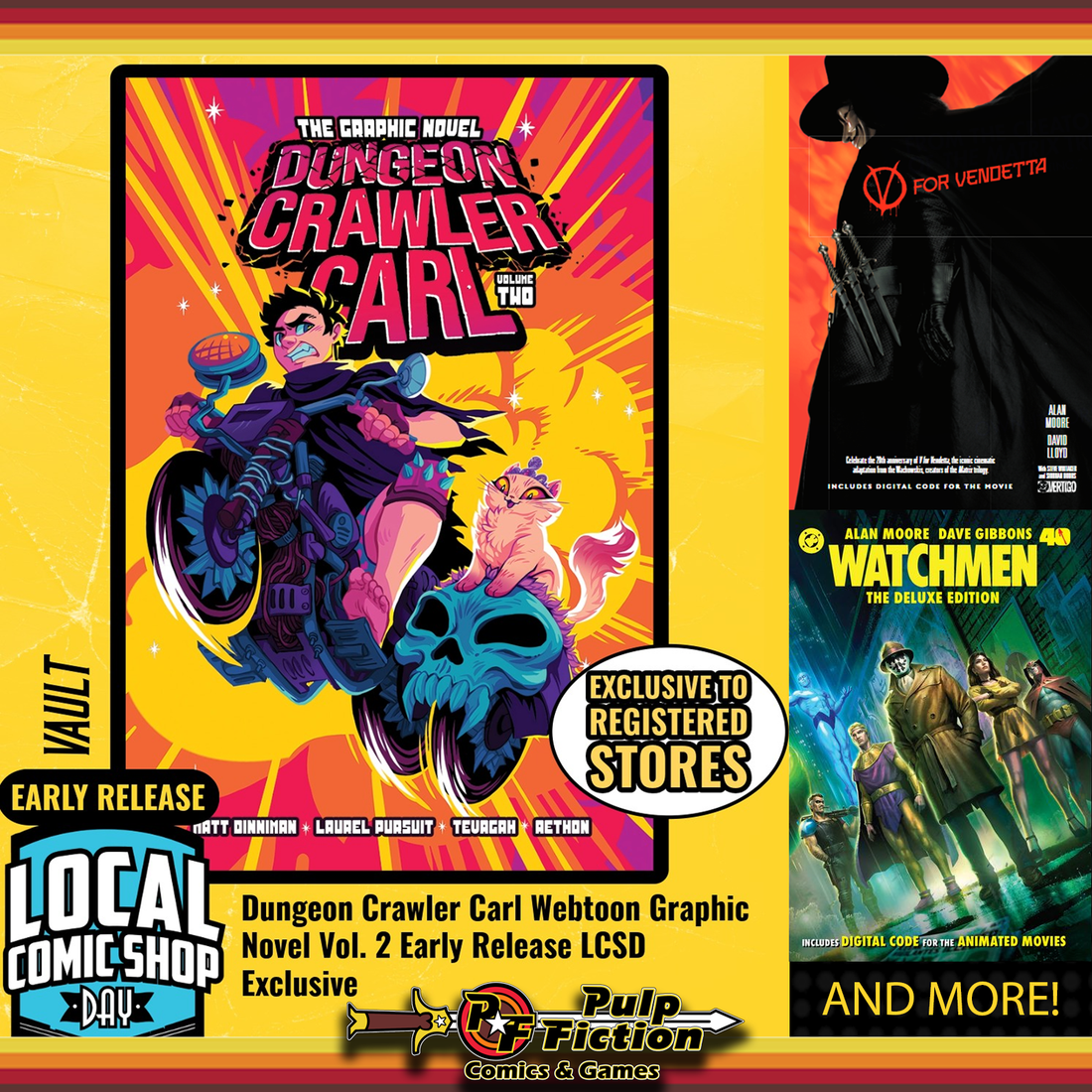 Glurp Glurp! Exclusive Early Release of Dungeon Crawler Carl Graphic Novel Volume 2