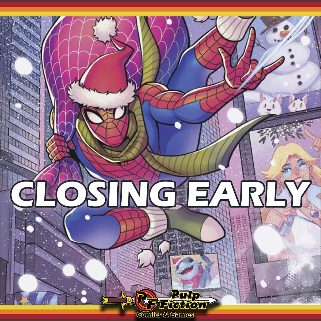 ❗CLOSING EARLY DUE TO INCLEMENT WEATHER❗