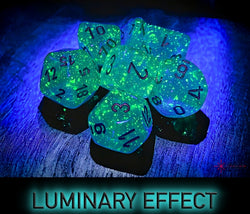 Borealis Teal/Gold 7 Die Set