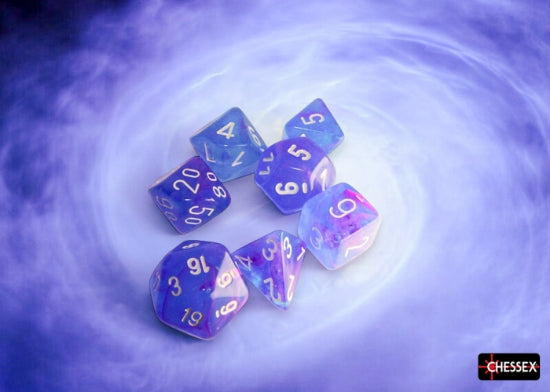 Nebula: Polyhedral 7-Die Set Aura/White