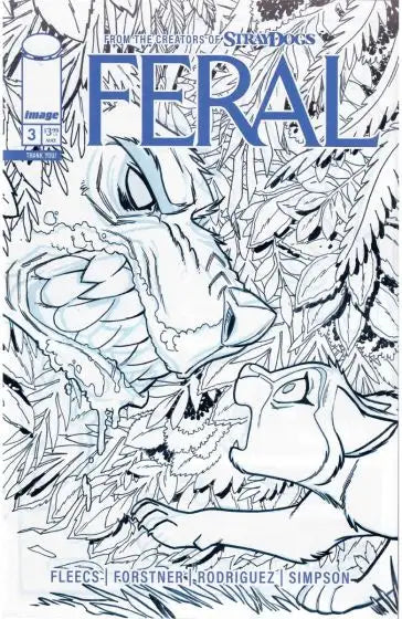 Feral #3 Cover E (Thank You Variant)