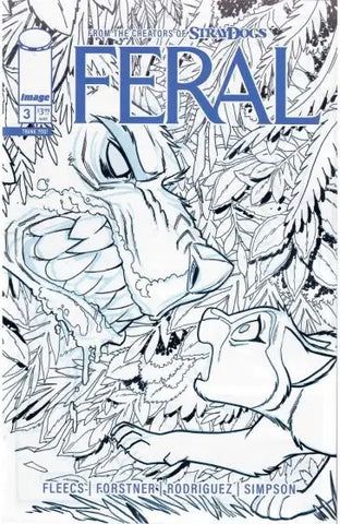 Feral #3 Cover E (Thank You Variant)