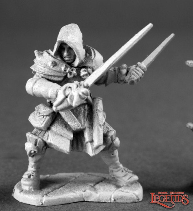 Reaper Miniature - Dark Heaven Dargo Voss Male Assassin