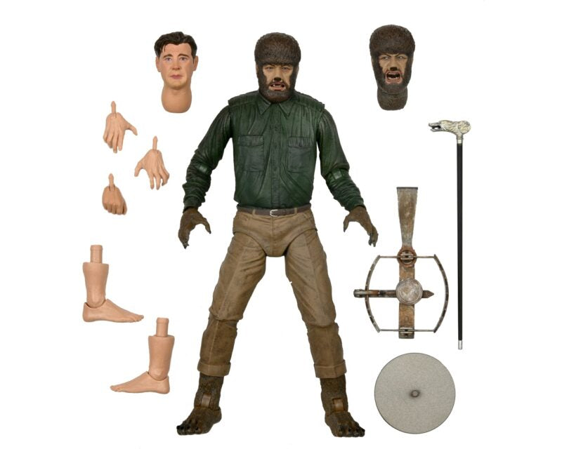 NECA Universal Monsters Ultimate The Wolf Man Color Version