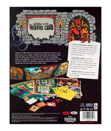 Dungeons & Dragons RPG: Stranger Things - Welcome to the Hellfire Club Box Set