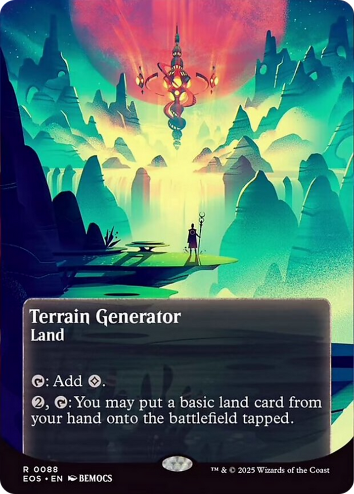 Terrain Generator (0088) (Borderless) [Edge of Eternities: Stellar Sights]