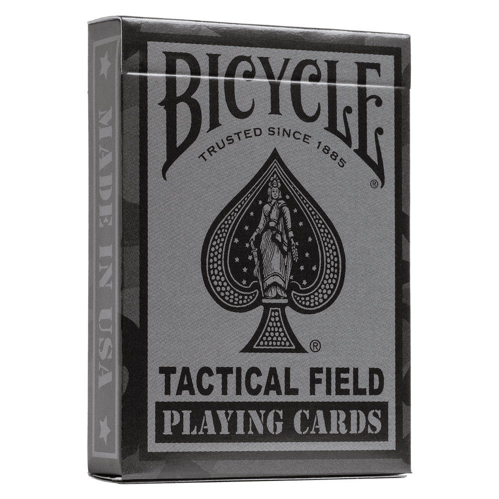 Playing Cards: Bicycle: Tactical Field (Black)